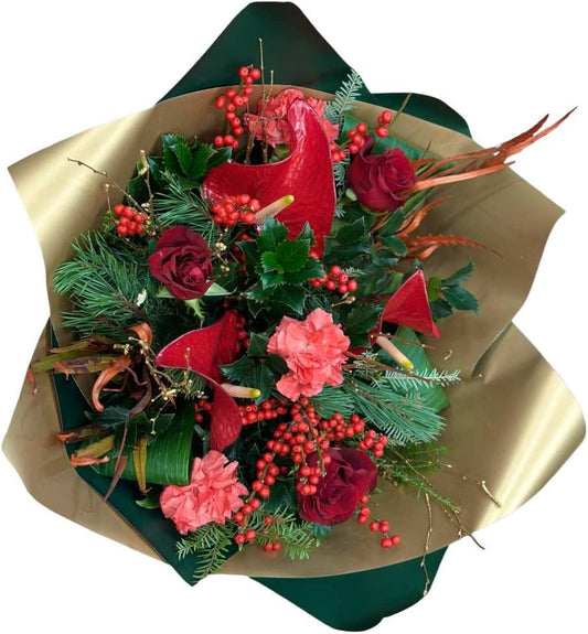 Red Christmas Bouquet