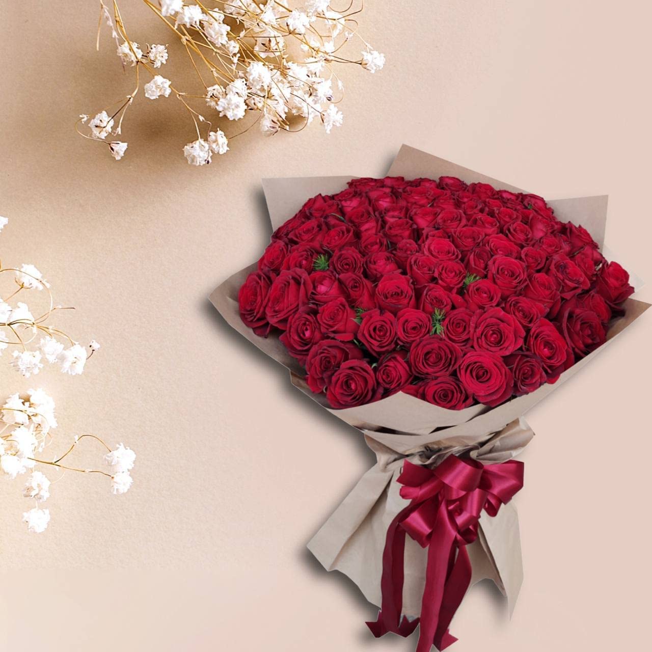 50 Roses Valentine Moon