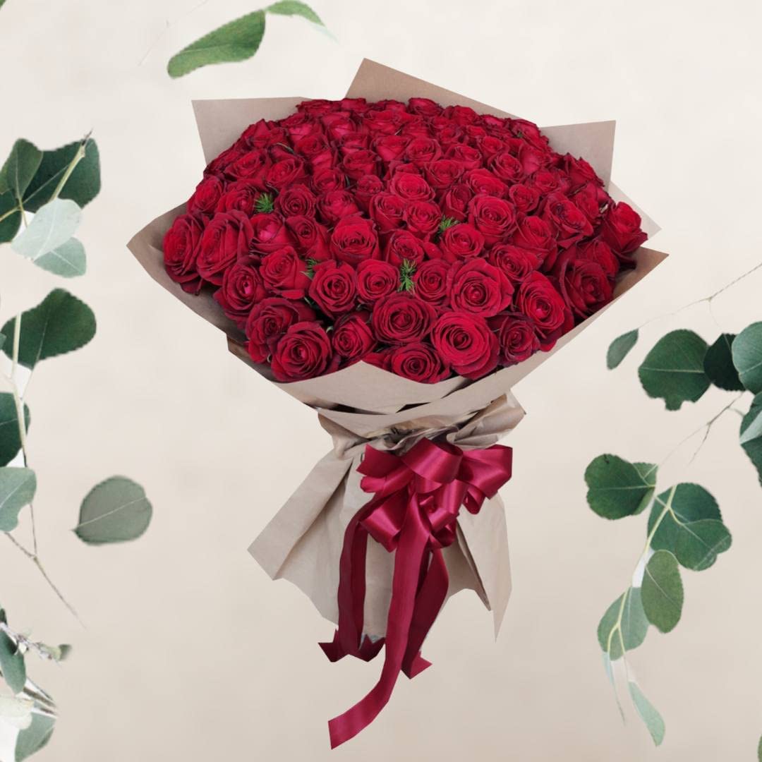 50 Roses Valentine Moon