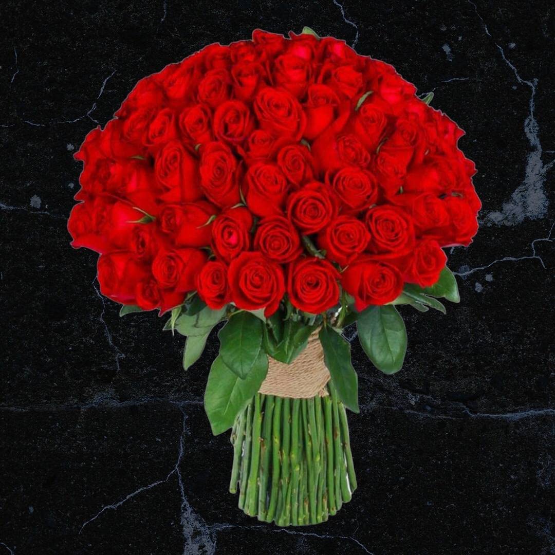 100 Roses For Valentine